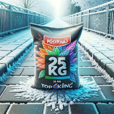 TopKing Posypová sůl 25 kg – Zboží Dáma