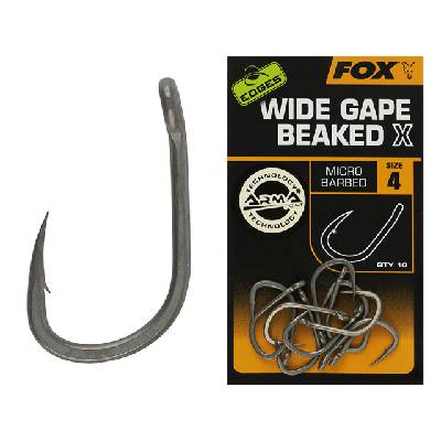 Fox Edges Wide Gape Beaked X Hooks vel.2 10ks