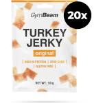 GymBeam Сушено месо Turkey Jerky 20 x 50 g оригинален