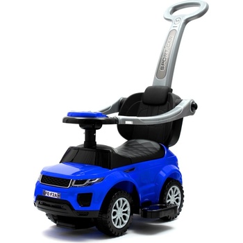 Majlo Toys Range Rover s vodící tyčí 3v1 modré