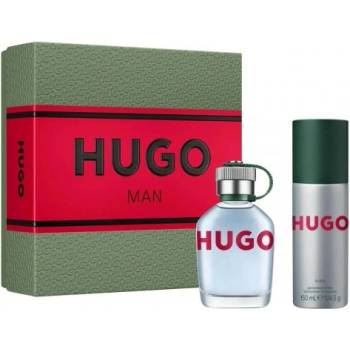 Image 1 of HUGO BOSS Комплект за мъже Hugo Boss Hugo - Eau de Toilette 75 мл + Дезодорант 150 мл