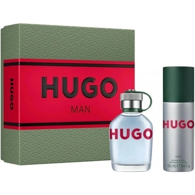 HUGO BOSS Комплект за мъже Hugo Boss Hugo - Eau de Toilette 75 мл + Дезодорант 150 мл
