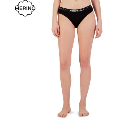 Mons Royale Folo Dámske funkčné nohavičky Brief čierna