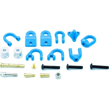 RCprofi Sada vlečných ok a kladek modrá