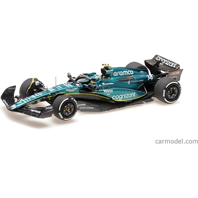Minichamps Aston martin F1 Amr23 Team Aramco Cognizant N 14 2nd Canada Gp 2023 Fernando Alonso Green 1:43
