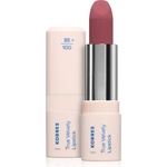 KORRES True Velvety Lipstick Кремообразно червило със сатенено покритие цвят Plum Rose 3 гр