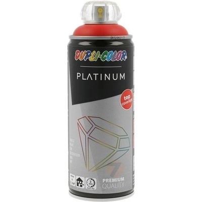 Dupli-Color Platinum RAL 3020 červená saténovo matná farba v spreji 400 ml