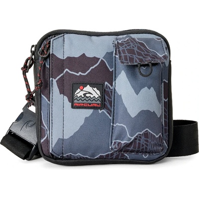 Rip Curl Чанта за рамо Rip curl 24/7 Pouch Search Camo Hip bag - Black / Grey - размер One Size (510-6794-0111)