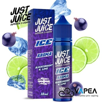 Just Juice Shake & Vape ICE Blackcurrant & Lime 10 ml