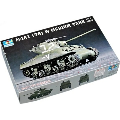 Trumpeter M4A1 76 W Sherman 1:72