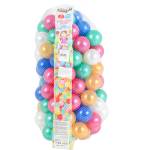 Pilsan Топки за игра Pilsan - Glitter, 7 cm, 100 броя (111226)