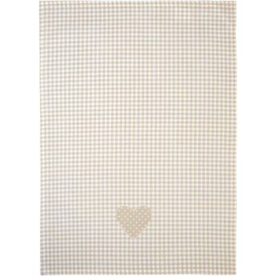 SCANquilt DEKORO pepito srdce 50x70 cm béžová