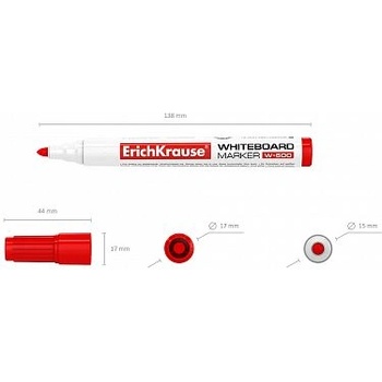 МАРКЕР ЗА Б. ДЪСКА erich krause w-500 0.8-2.2ММ ЧРВ