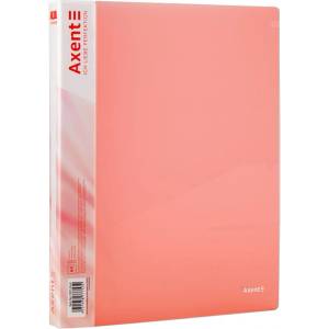  Папка 2 ринга Axent А4 2.5 cm Розов (1303129-05-1207-24-А)
