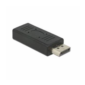 Delock Адаптер Delock, DisplayPort 1.2 / Мъжко - DisplayPort / Женско, До 3840 x 2160 / 60 Hz, Черен, DELOCK-65691