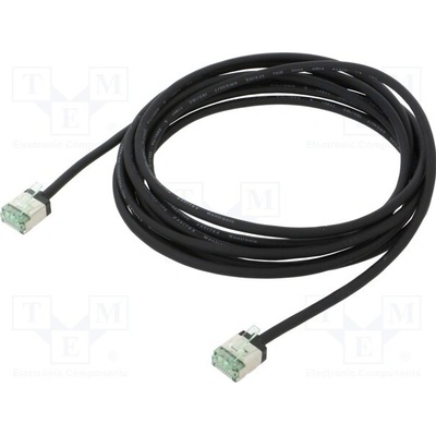 Goobay 74355 Patch, RJ45 vidlice,z obou stran, U/FTP, Cat 8.1, lanko, Cu
