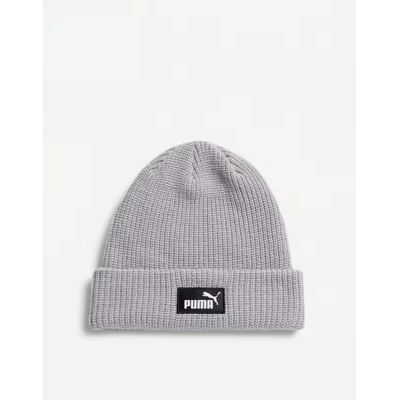 PUMA Essentials High Crown Beanie Grey