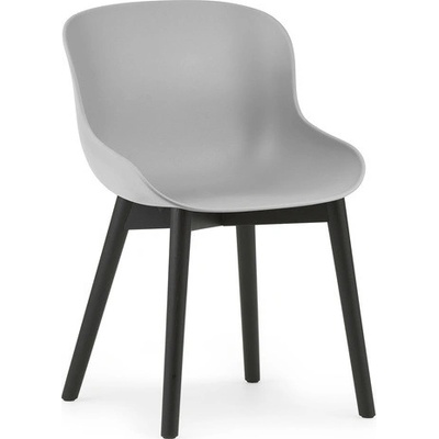 Normann Copenhagen Hyg Chair sivá / čierna dub