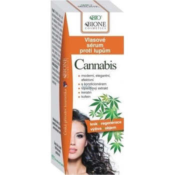 Bione Cosmetics Bio Cannabis vlasové sérum proti lupům 215 ml