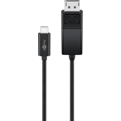 Goobay USB кабел, USB-C към DisplayPort, черен, 1.2m, 4K 60Hz (79295)