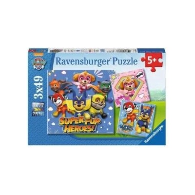Ravensburger Paw Patrol puzzle 3x49pcs