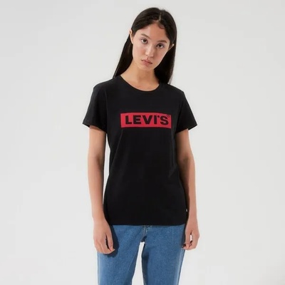 Levi's Levi's Тениска The Perfect Tee дамски Дрехи Тениски 17369-1506 Черен M (17369-1506)