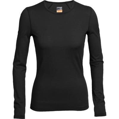 Icebreaker Women's 200 Oasis Long Sleeve Размер: S / Цвят: черен