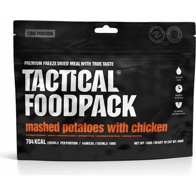 Tactical Foodpack Zemiaková kaša s kuracím mäsom 160 g