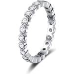 Silenti Jewelry Сребърен пръстен "Изтънченост" - 8 - 57мм (18.1мм диам. )