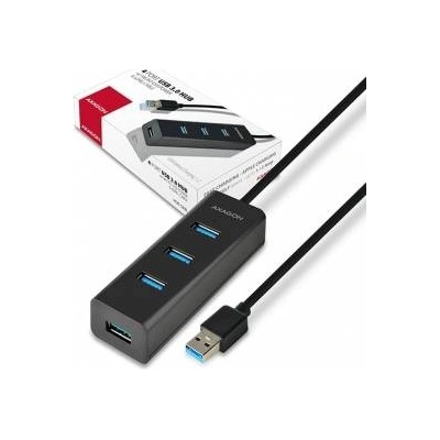 AXAGON USB HUB 1x microUSB + 4x USB-A 3.0 (HUE-S2BL)