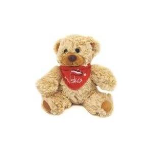 BEPPE Mascot Mis with red scarf 16cm 13356