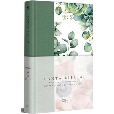 Biblia Rvr 1960 Letra Grande Tapa Dura Y Tela Verde Con Flores Tama?o Manual / B Ible Rvr 1960 Handy Size Large Print Hardcover Cloth with Green Flora – Hledejceny.cz