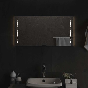 vidaXL LED огледало за баня, 80x40 см (151728)