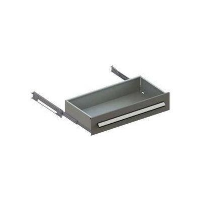 META zásuvka 200 x 500 x 1000 mm, plnovýsuv, RAL 7035
