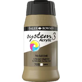 Daler-Rowney System3 АКРИЛНА боя Pale Gold Imitation 500 ml 1 бр (129500708)