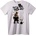 NOONEBRAND Тениска Muche Romanee Римски воин - 2XL, White
