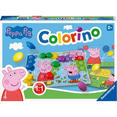 Ravensburger Настолна игра Peppa Pig Colorino - детска