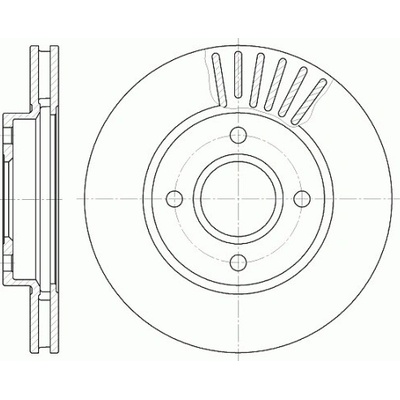 Brzdový kotúč REMSA 6211.10