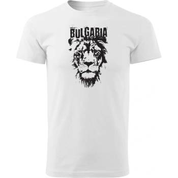 Image 1 of DRAGOWA Тениска с къс ръкав български лъв, бяла (36635)