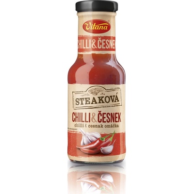 Vitana Steaková chilli & cesnak omáčka 250 ml