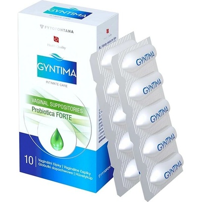 HERB PHARMA Fytofontana GYNTIMA Probiotica Forte vag.čípky 10 ks – Hledejceny.cz