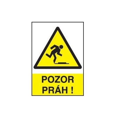 Pozor práh ! Fólie A5