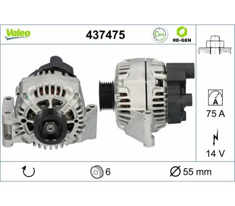 Alternátor VALEO 437475