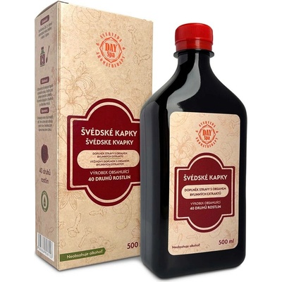 Day Spa Švédské kapky bez alkoholu 500 ml