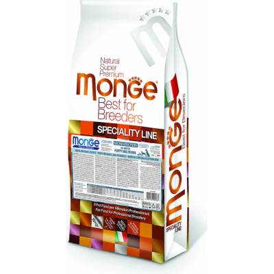 MONGE Best for Breeders Speciality Line Puppy & Junior Monoprotein Pstruhom, Ryžou a Zemiakmi 15 kg