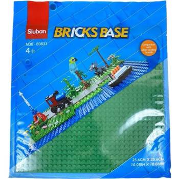 Sluban B0833C Základová doska 32x32 zelená