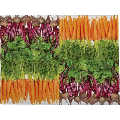 Esschert Design Ubrousky Zelenina papírové 33x33cm barevné