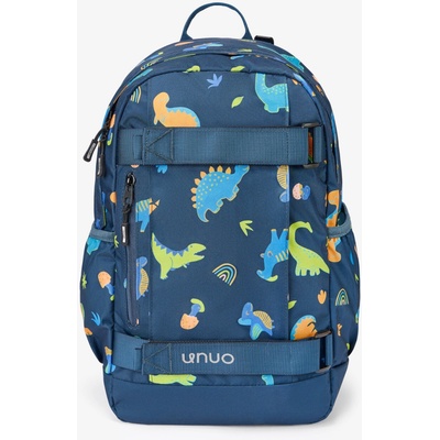 Dětský batoh Run 16l, Dinosauři - Rozměry: 40 x 26 x 14 cm
