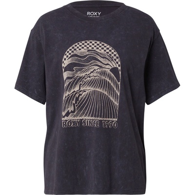 ROXY Тениска 'moonlight sun' черно, размер xs