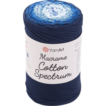 YARNART Macrame Cotton Spectrum 225 m 1316 Navy Blue юта (Macrame Cotton Spectrum 1316)
